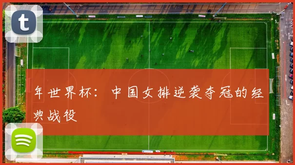 年世界杯:中国女排逆袭夺冠的经典战役