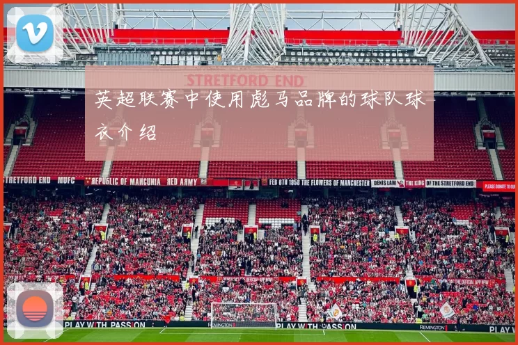 英超联赛中使用彪马品牌的球队球衣介绍
