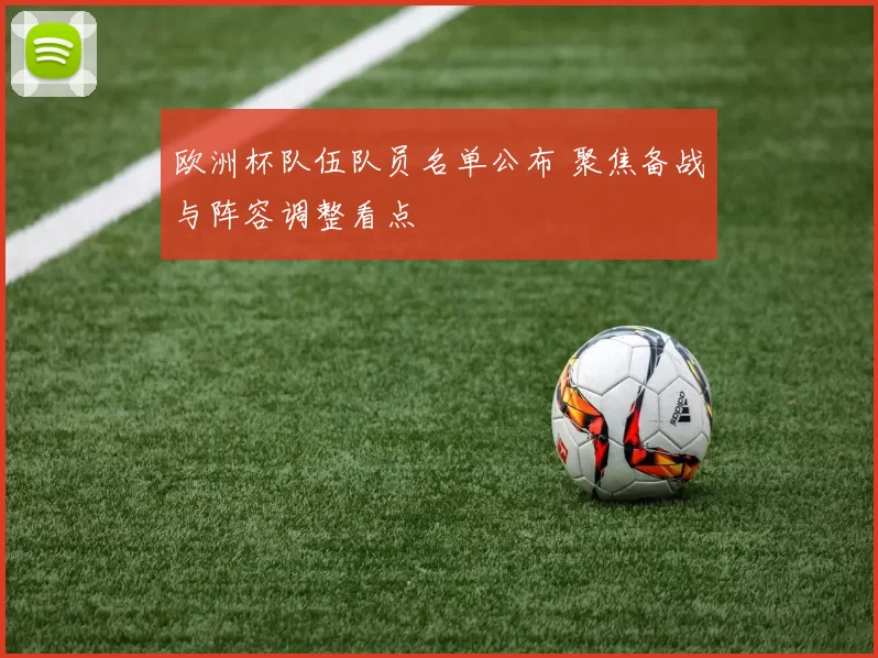 欧洲杯队伍队员名单公布 聚焦备战与阵容调整看点